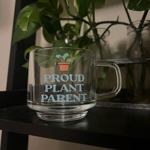 Proud Plant Parent Glass Mug